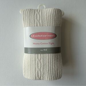 Cable Knit Tights for Girls